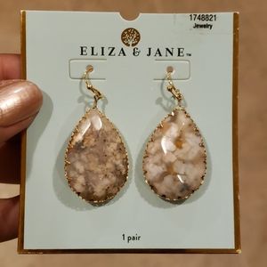 Eliza & Jane Marbled Resin Earrings